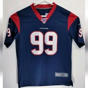 Nike NFL 100 Years JJ Watt Houston Texans 99 Mens Medium Jersey Stitched Limited